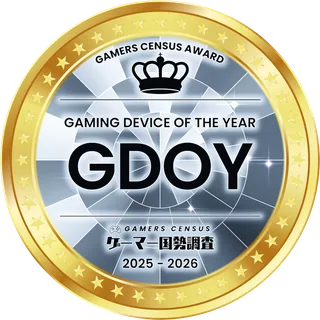 DEVICE OF THE YEAR の受賞メダル