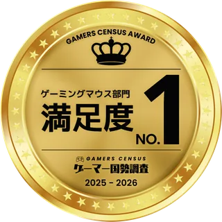 満足度 No.1 の受賞メダル